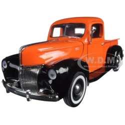 1 by 18 1940 Ford Pickup Truck Timeless Classics Diecast Model&#44; Orange